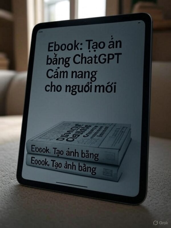 Ebook: Tạo ảnh bằng ChatGPT - Cẩm nang cho người mới