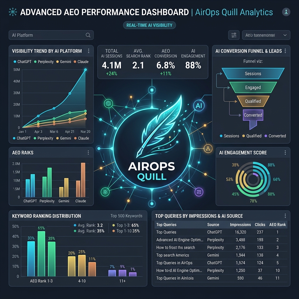 AirOps Quill AI Agent AEO