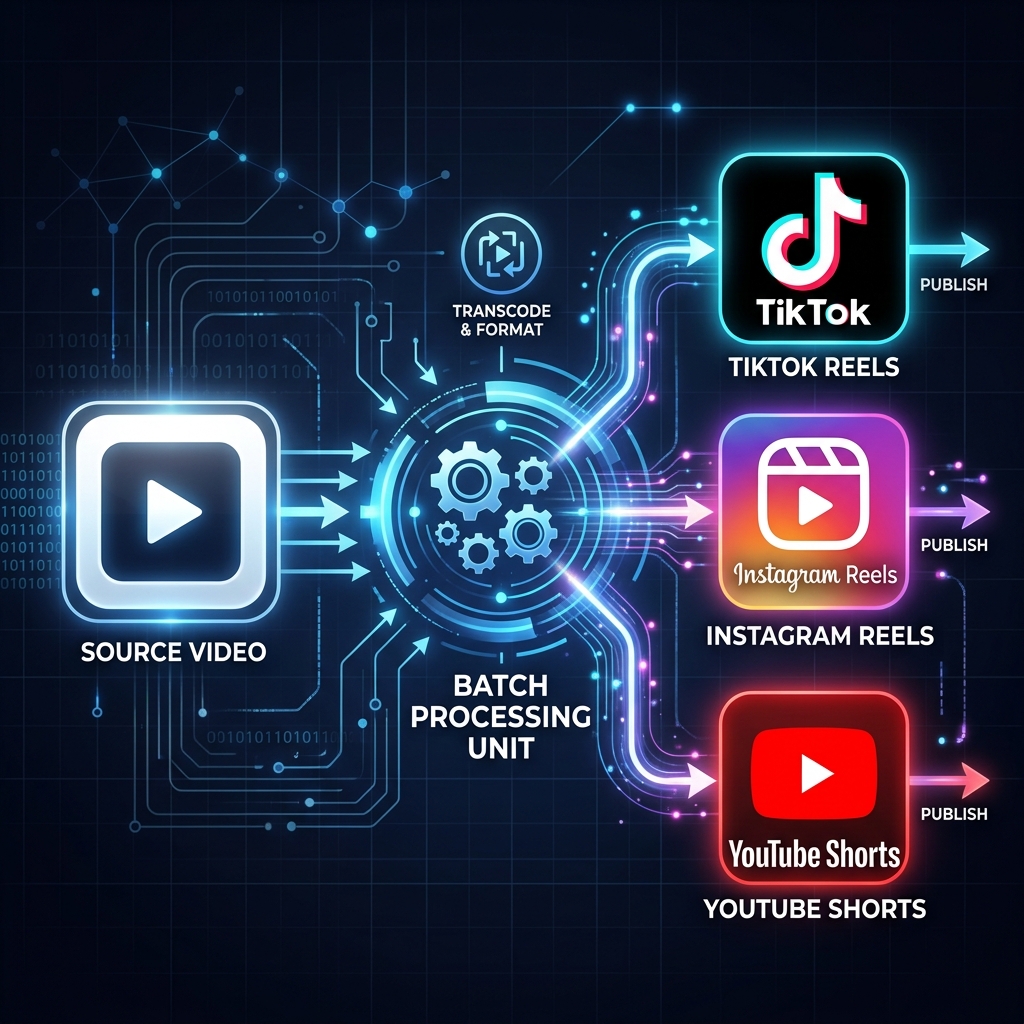 tự động hóa làm video TikTok