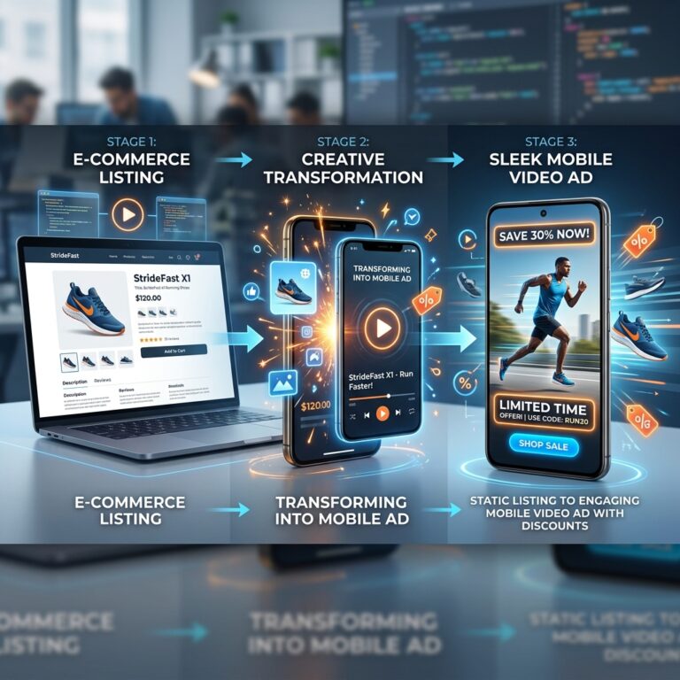 Chiến lược làm video quảng cáo sản phẩm e-commerce từ link web với Revid