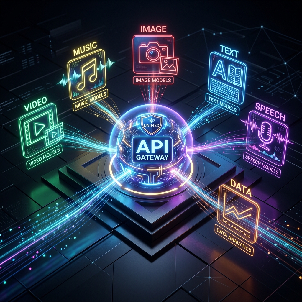 Unified API Gateway Kie.ai