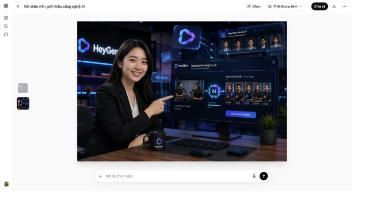 HeyGen Avatar V & Instant Highlights v2: Biến Podcast Thành TikTok Tự Động Trong 5 Phút
