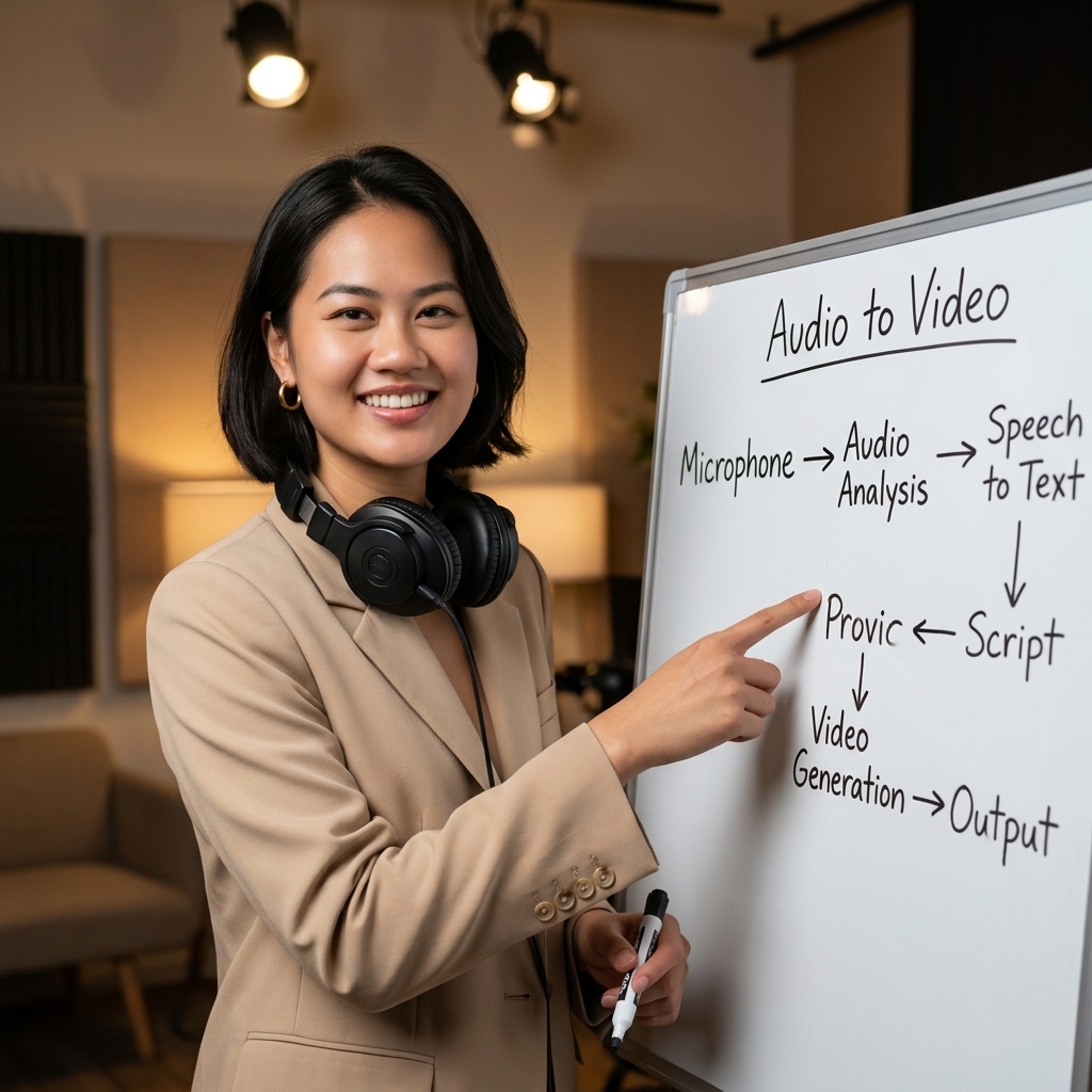 Jupitrr AI là gì? hướng dẫn cách chuyển âm thanh thành video ngắn trong 1 phút