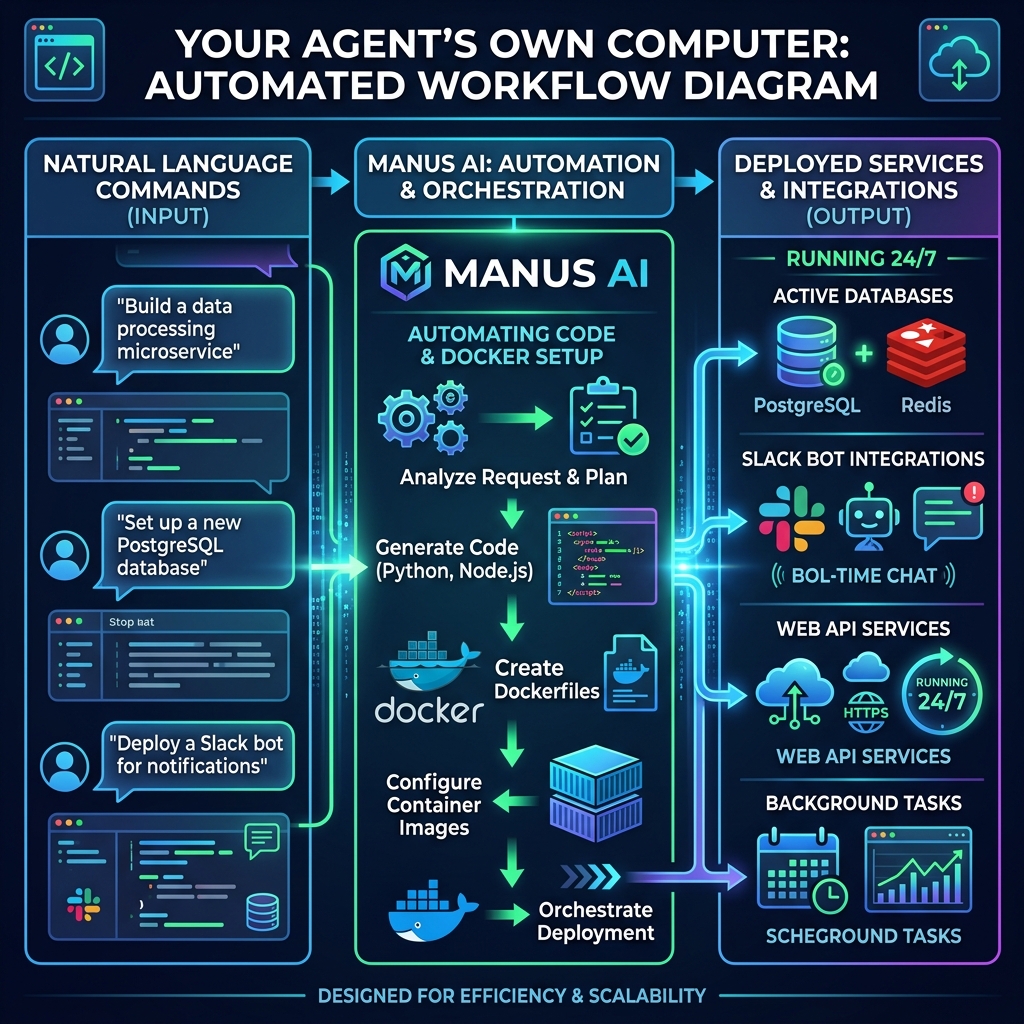 Manus Cloud Computer Resources Metrics and Workspace
