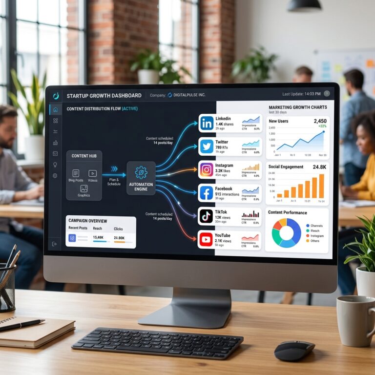 Tối ưu hóa quy trình làm content marketing đa kênh cho startup bằng Revid