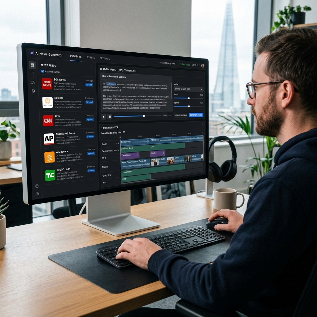 hình ảnh minh họa cho Xây dựng kênh tin tức tự động cập nhật hàng ngày bằng VideoGen cho cộng đồng