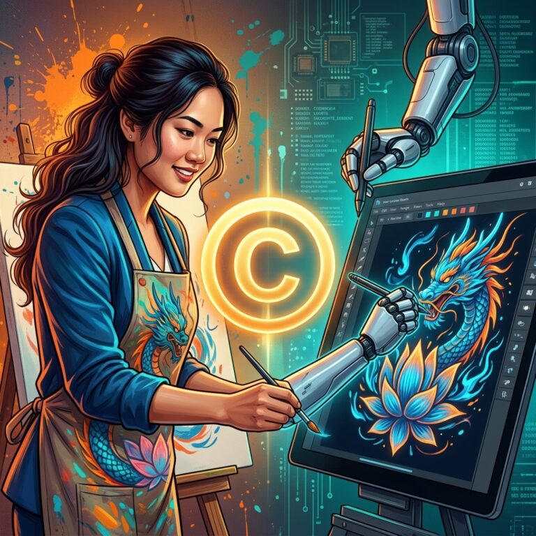 AI và bản quyền: Ai sở hữu tác phẩm do AI tạo ra?