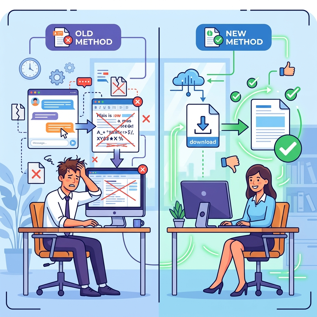 Hình ảnh minh họa chi tiết 2 cho Gemini giờ tạo file Word và PDF ngay trong chat — bước copy-paste biến mất