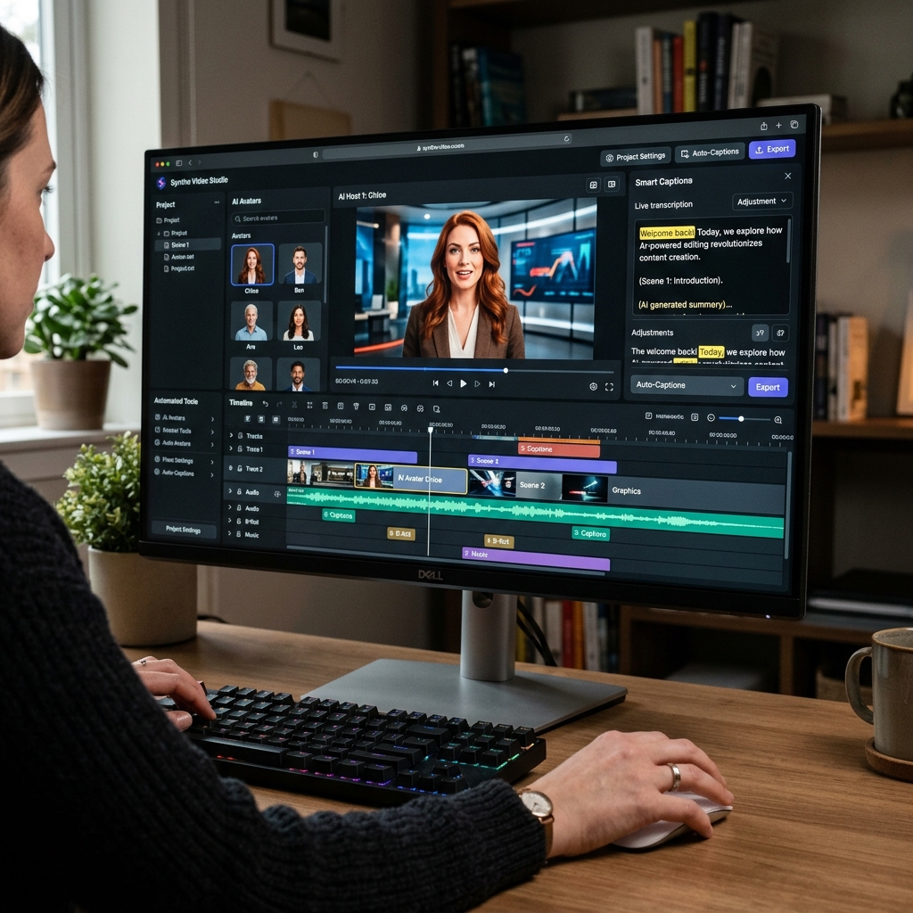 Giao dien Topview AI Video Automation
