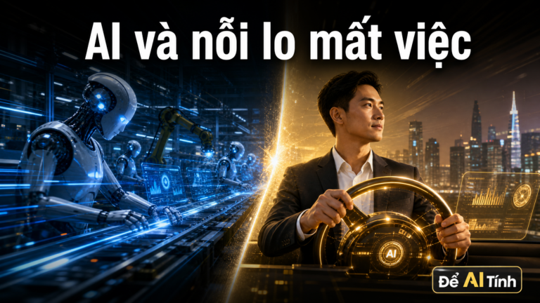 Ảo tưởng AI và nỗi lo mất việc: Doanh nghiệp Việt Nam cần “hệ thống phanh” trước khi tăng tốc