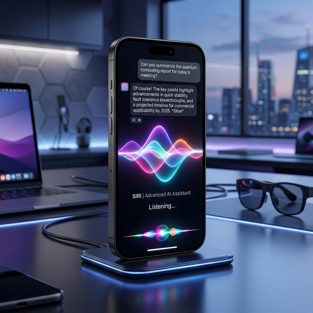iOS 27: Apple lột xác Siri thành AI Chatbot thực thụ