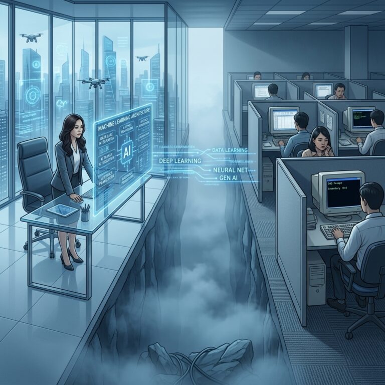 Khoảng cách AI giữa lãnh đạo và nhân viên: Ai cần học trước?