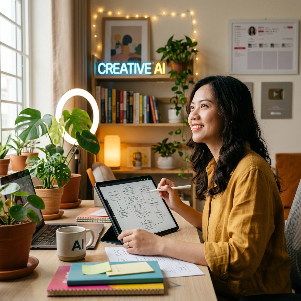 hình ảnh minh họa cho No-code AI: 4 nền tảng giúp bạn xây ứng dụng AI mà không viết dòng code nào