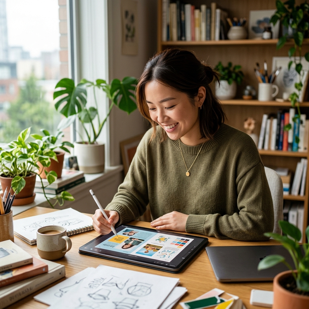 Sử dụng Canva AI 2.0 thiết kế bằng prompt để tối ưu hóa quy trình sáng tạo nội dung - Hoàng Nhật Mai