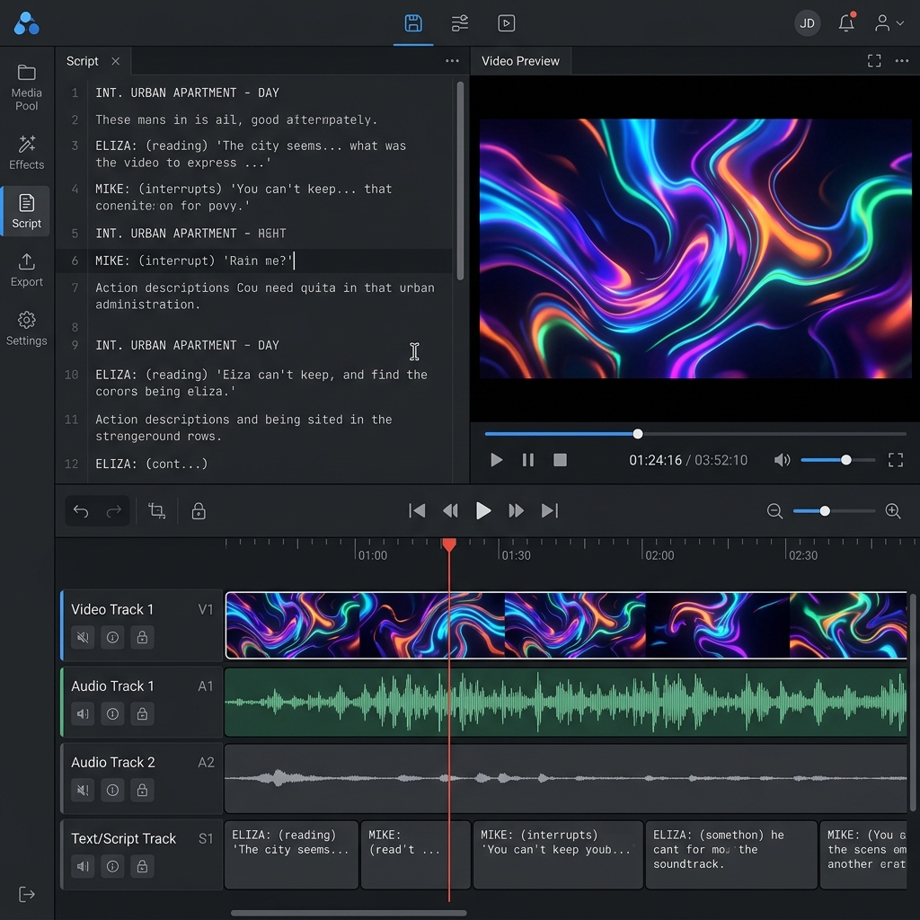Bảng chỉnh sửa tạo video fliki ai trực tuyến dễ dàng