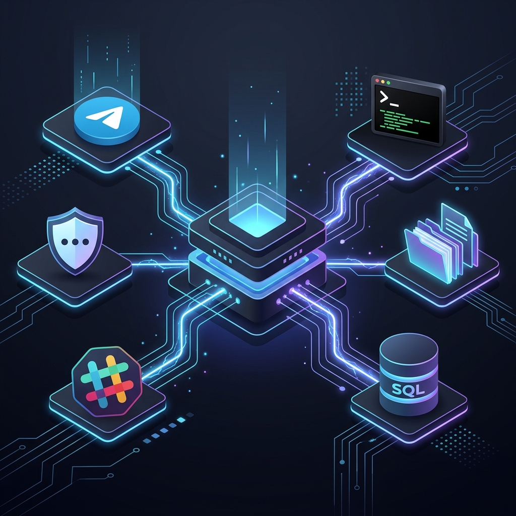 OpenClaw - Sơ đồ kiến trúc hoạt động của trợ lý AI chạy local