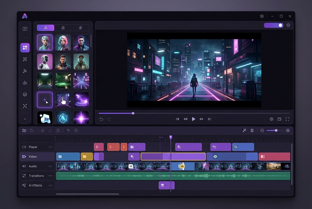 Đánh giá ViVideo AI - Ảnh minh họa tính năng sinh hình ảnh thông minh