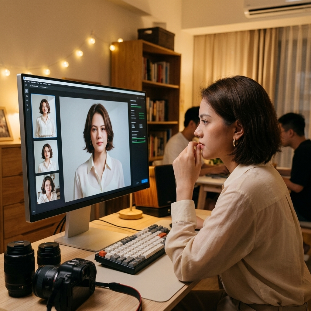 Hoàng Nhật Mai tùy chỉnh tạo avatar AI heygen