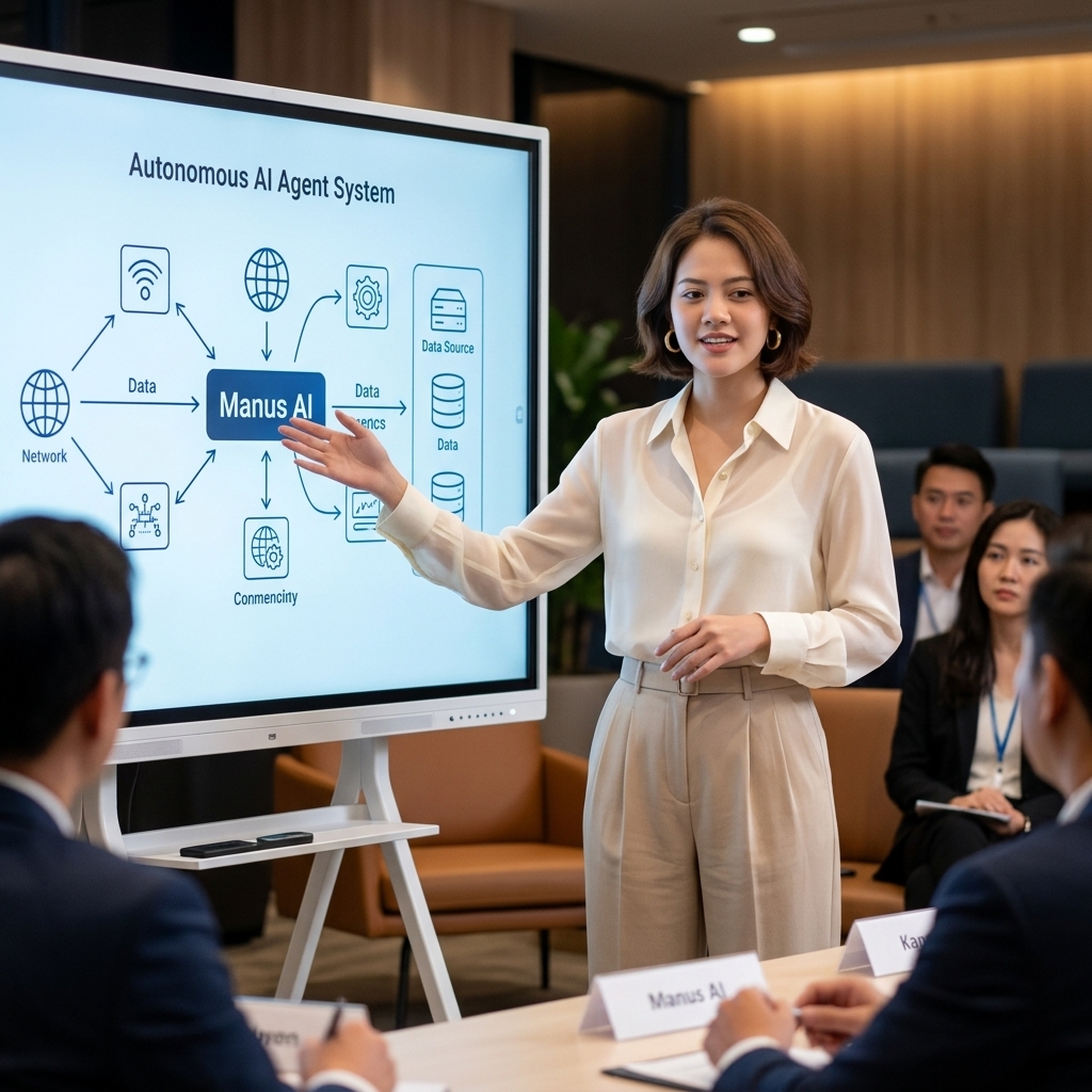 Hoàng Nhật Mai giảng dạy về agent tự trị manus ai