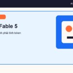 Claude Fable 5 usage pricing - Claude Fable 5 sắp tính phí theo usage: người dùng AI cần hiểu token - Ảnh cover bài viết Để AI Tính - Hoàng Nhật Mai
