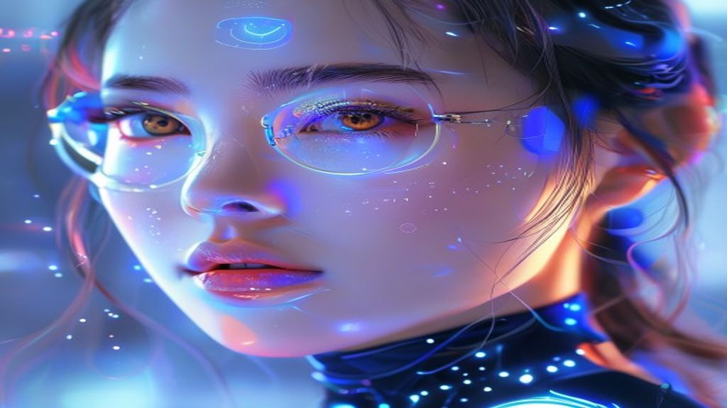 Giao diện ứng dụng DreamFace AI và các thanh điều khiển biểu cảm khuôn mặt