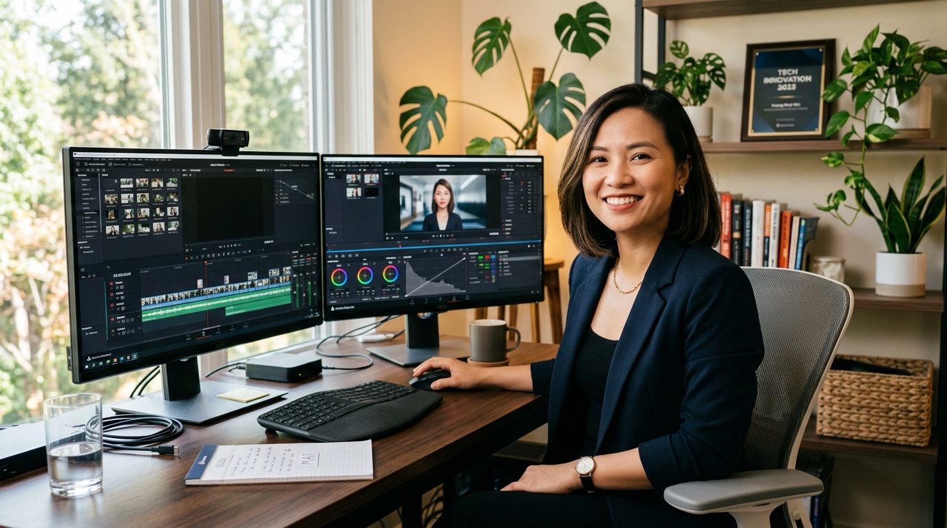 Founder Hoàng Nhật Mai nghiên cứu ứng dụng công nghệ avatar AI và Gemini Omni vào quy trình làm video thực chiến