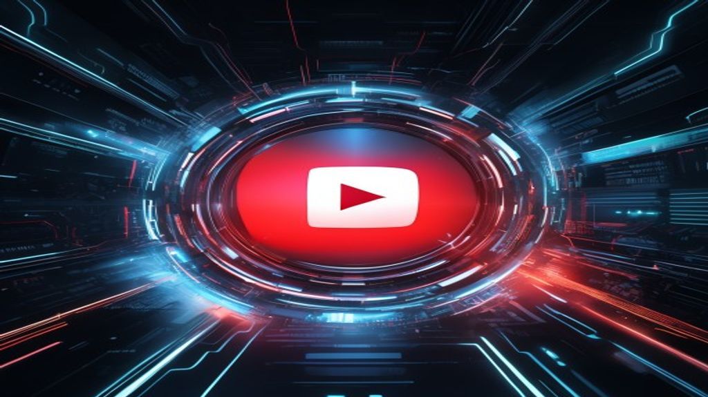 Giao diện thiết lập timeline video YouTube khung ngang 169 trên InVideo AI
