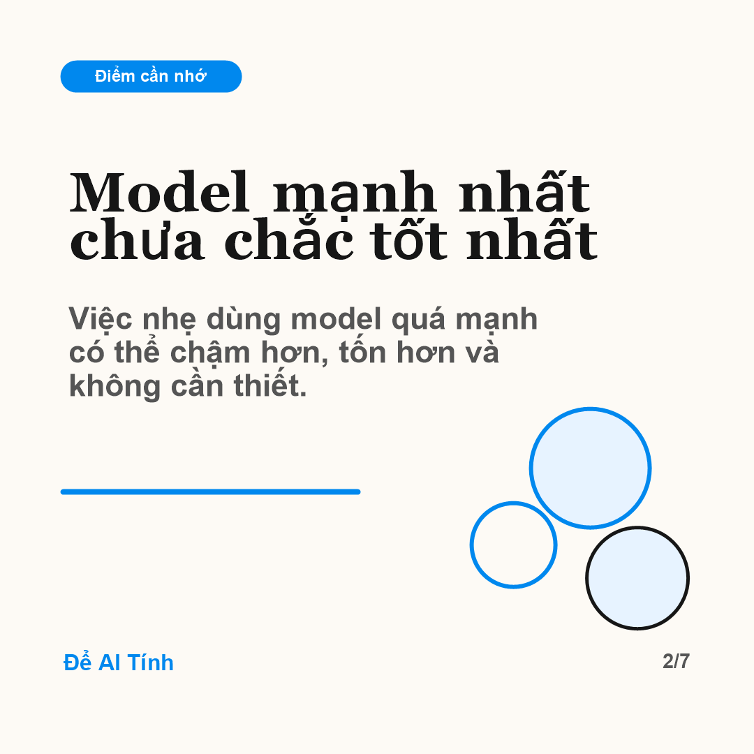 Model mạnh nhất chưa chắc tốt nhất khi dùng GPT-5.6 - Để AI Tính
