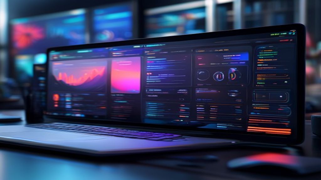 So sánh giao diện thiết kế slide giữa Gamma App và Canva trên màn hình máy tính