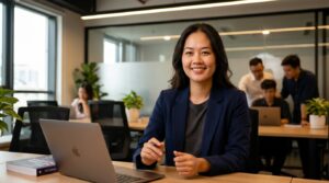 Chân dung Hoàng Nhật Mai chia sẻ về đánh giá UGCVideo.ai