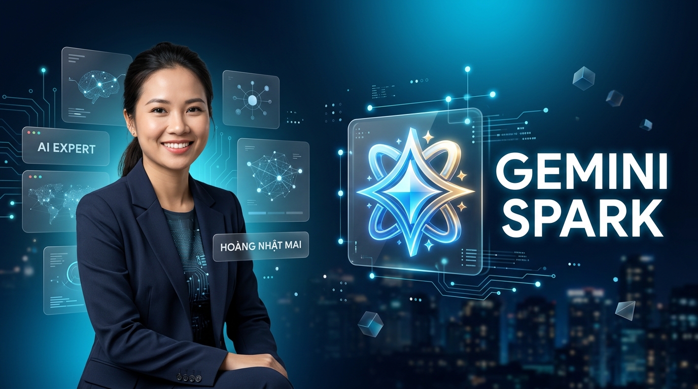 Chân dung Hoàng Nhật Mai chia sẻ về Gemini Spark