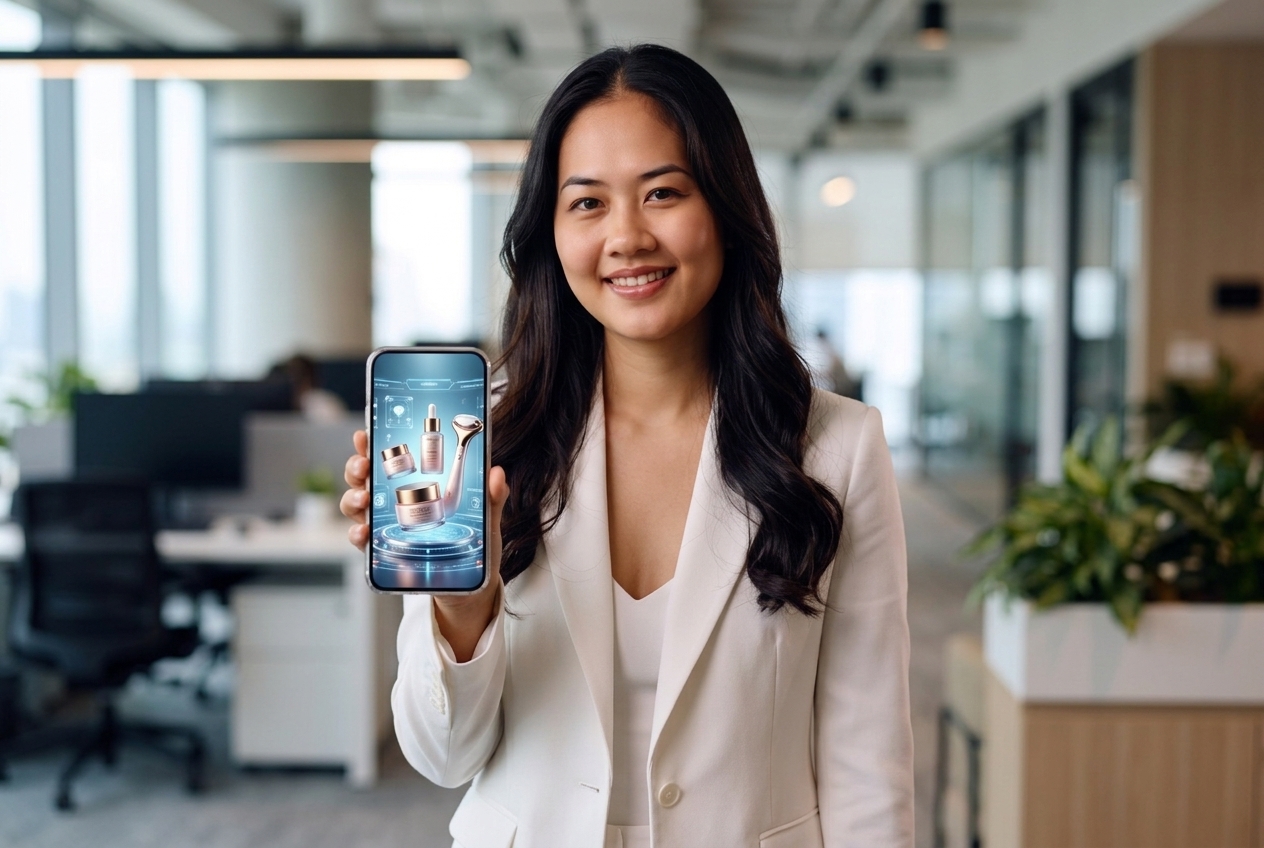 Hoàng Nhật Mai giới thiệu công nghệ Kling AI Goods Studio sinh video sản phẩm 3D