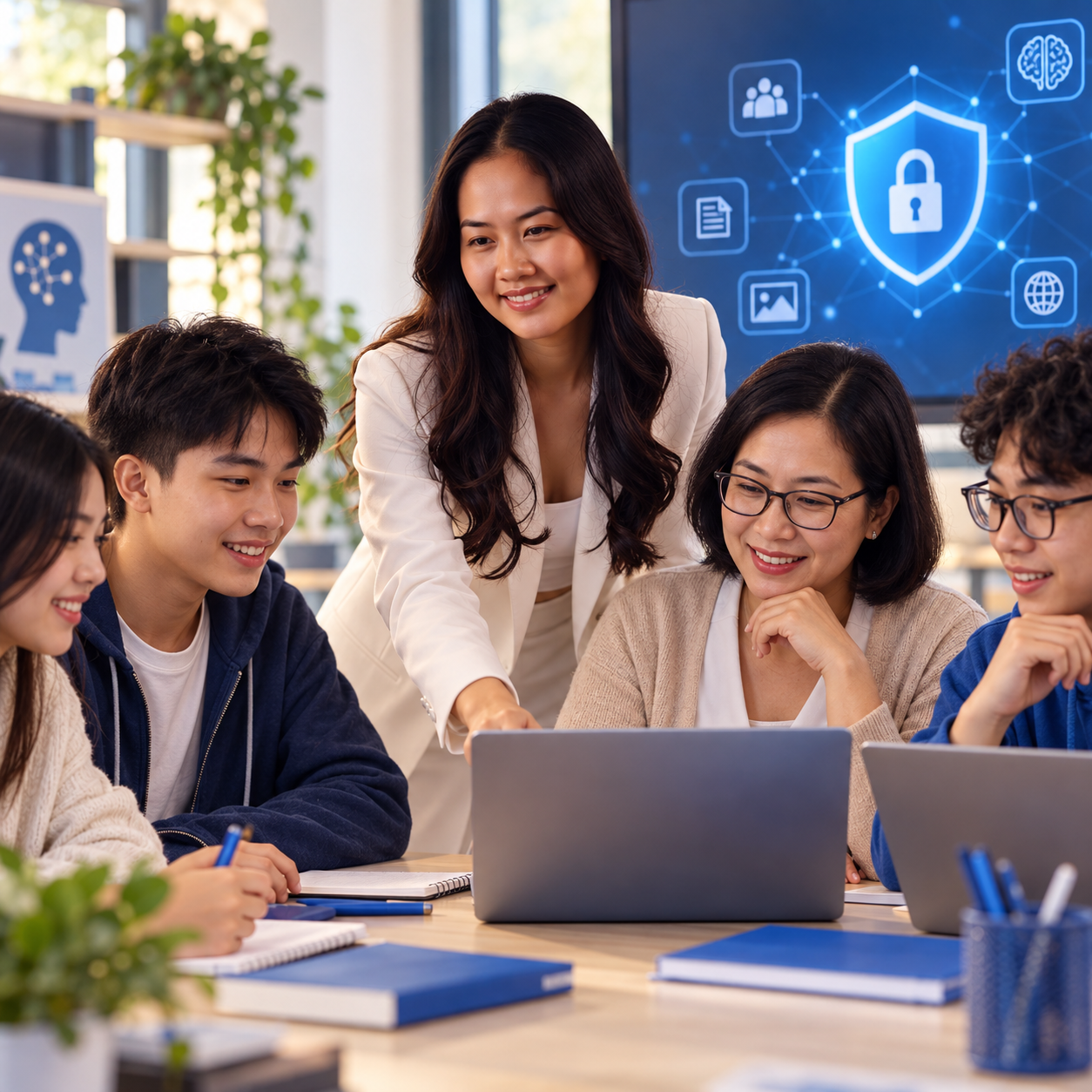 Hoàng Nhật Mai hướng dẫn sử dụng AI an toàn trong lớp học