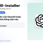 Cài skill cho Codex bằng skill hệ thống skill-installer