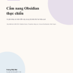 Cover - Cẩm nang Obsidian thực chiến v1.0: xây dựng hệ thống quản lý tri thức cá nhân Zettelkasten