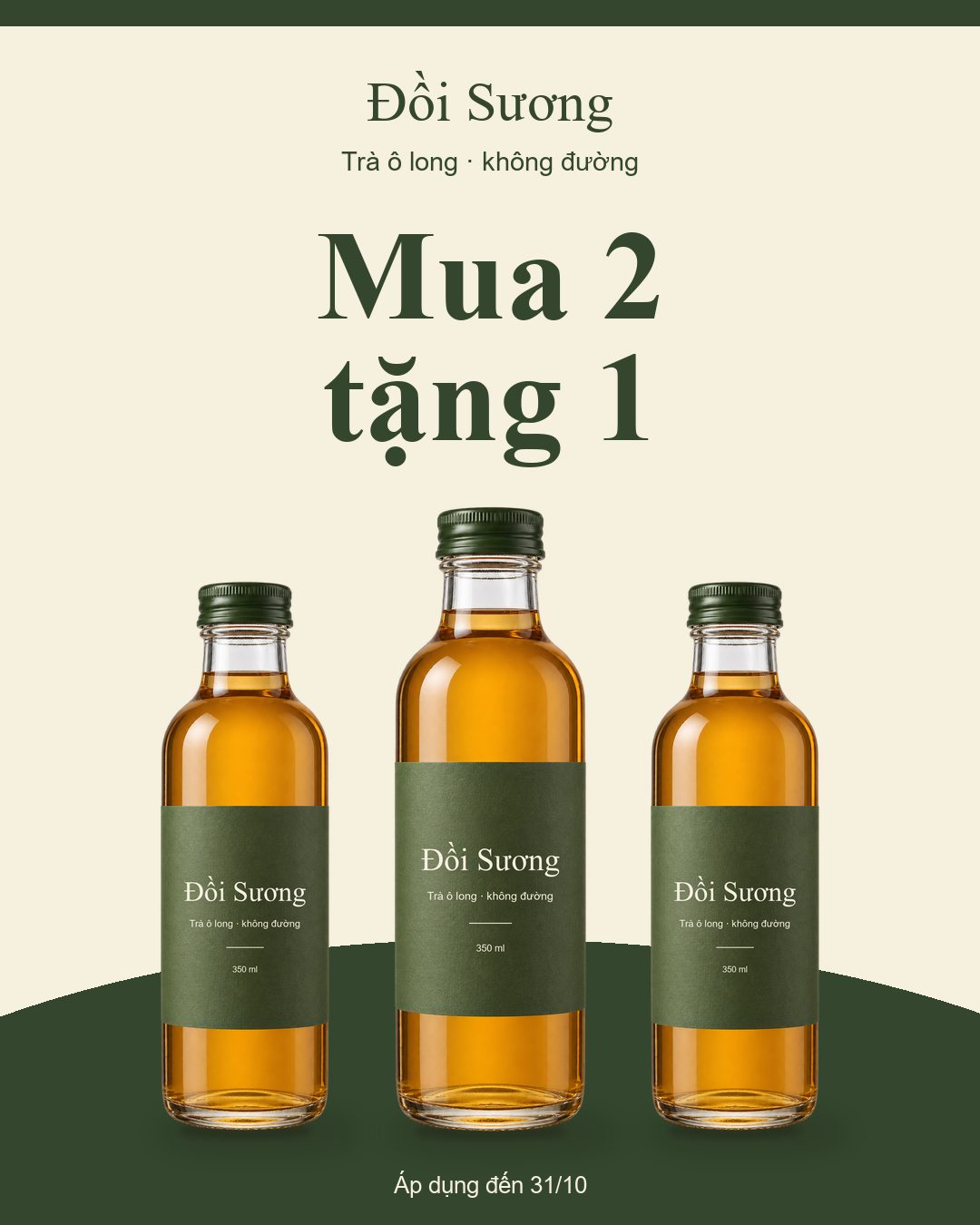 Ảnh khuyến mãi Mua 2 tặng 1 bản v2 sau khi sửa bằng ghi chú trong Creative Production