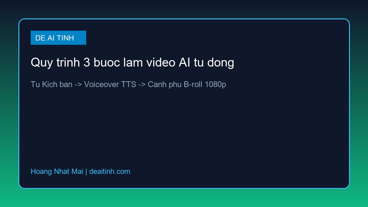 Quy trình 3 bước tự động hóa làm video trên Google Vids với Gemini 3.8 Flash Lite