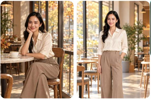Design a look HeyGen: đổi trang phục avatar bằng một câu, 1 credit mỗi look