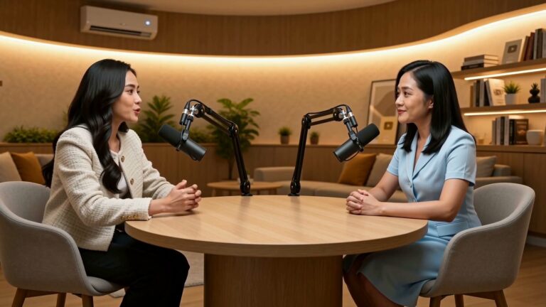 HeyGen Video Podcast: làm podcast 2 người dẫn từ một chủ đề, tốn bao nhiêu credit