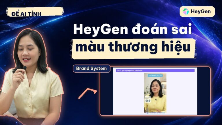 Brand System HeyGen: tự dựng bộ nhận diện từ website, nhưng nhớ soát lại màu