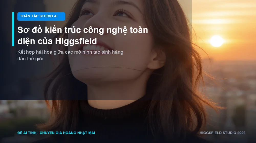 Cấu trúc không gian làm việc tích hợp 7 trụ cột sáng tạo của Higgsfield