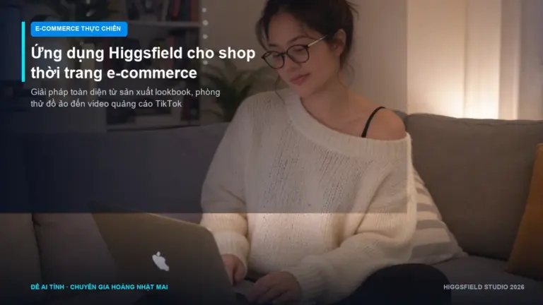 Ứng dụng Higgsfield trong ngành thời trang: từ ảnh mẫu thô đến lookbook chuyên nghiệp