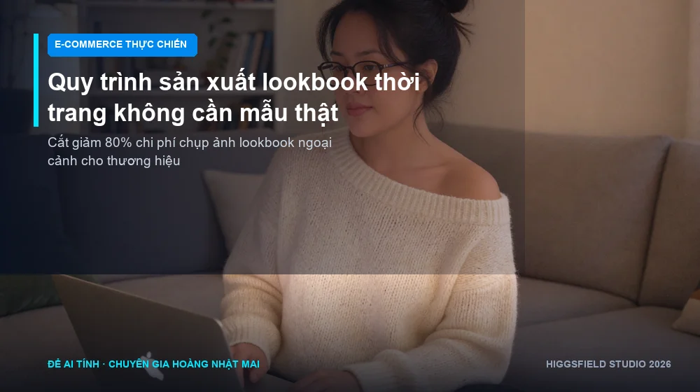 Quy trình biến đổi từ ảnh ma nơ canh sang người mẫu thời trang cao cấp trên Higgsfield