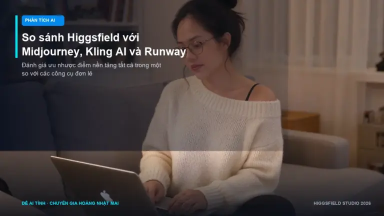So sánh Higgsfield với Midjourney, Kling AI và Runway: công cụ nào đáng tiền?