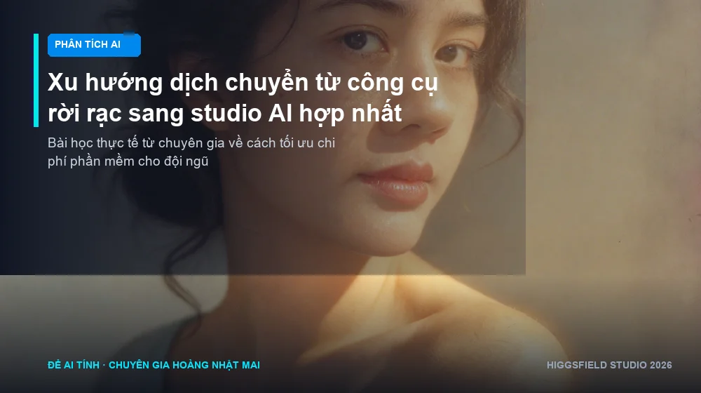 Bài toán kinh tế khi gom các công cụ rời rạc về một hệ sinh thái duy nhất