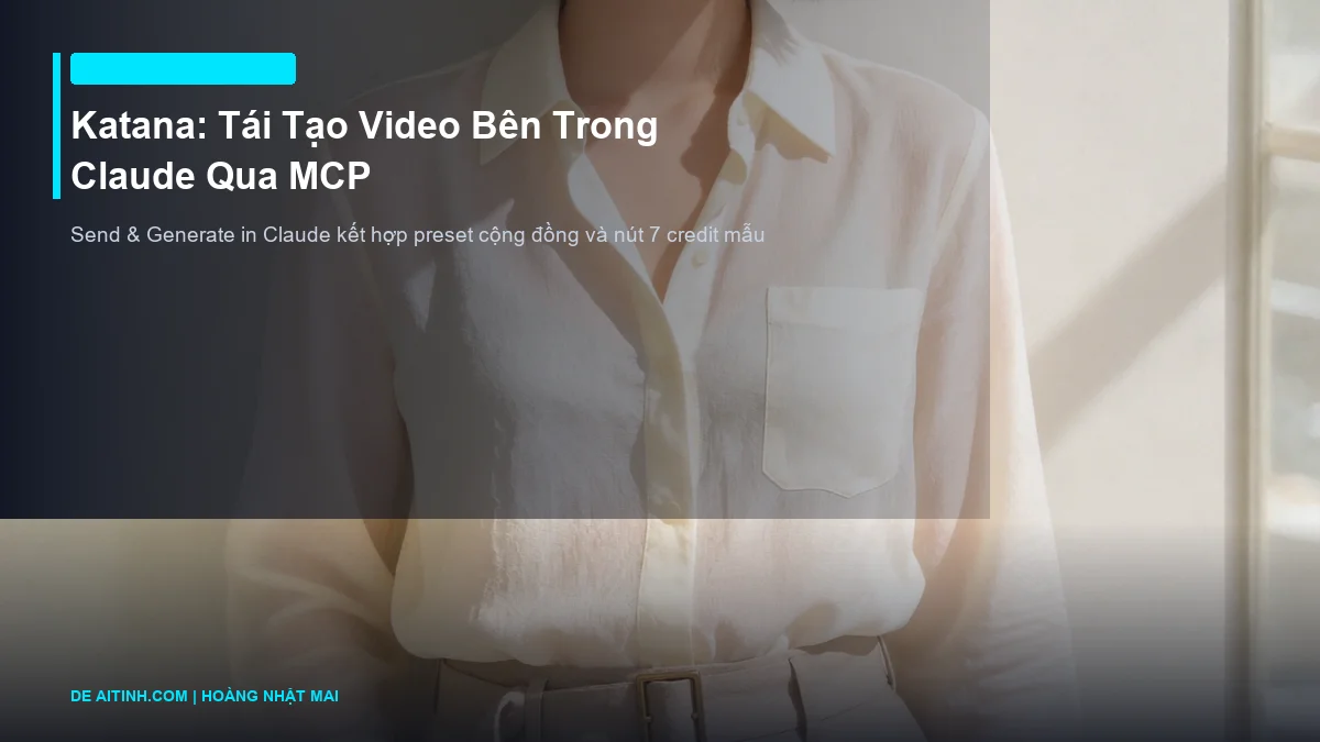 quy trình Katana tích hợp Claude Motion và MCP