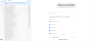 Kết quả tự động điều chỉnh và đồng bộ 7 sự kiện trên Google Lịch.